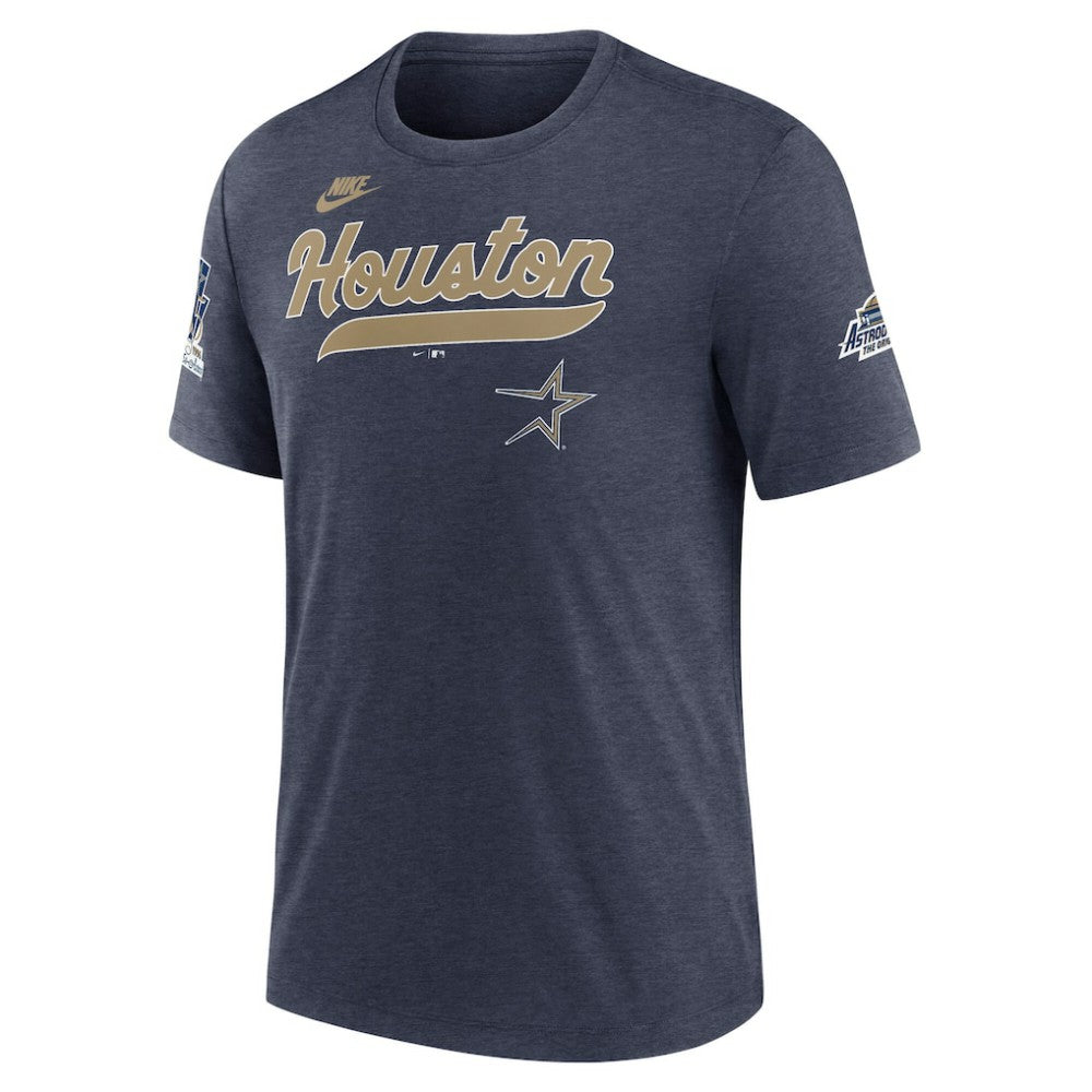 Houston Astros Nike Cooperstown Collection Eras Tri-Blend T-Shirt - MLB T-shirts