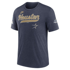 Houston Astros Nike Cooperstown Collection Eras Tri-Blend T-Shirt - MLB T-shirts