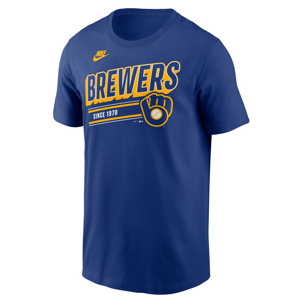 Milwaukee Brewers Nike Cooperstown Collection Retro T-Shirt - MLB T-shirts