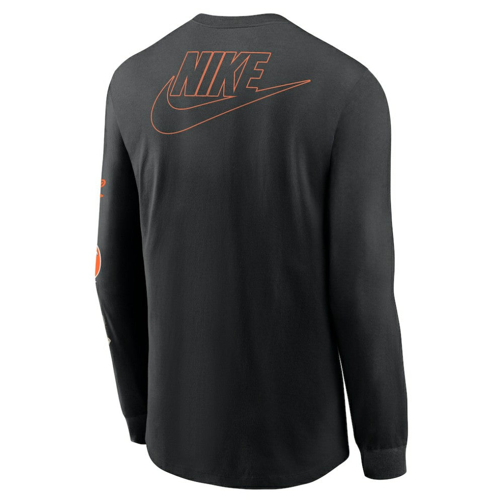Baltimore Orioles Nike Cooperstown Collection Knockout Long Sleeve T-Shirt - MLB T-shirts