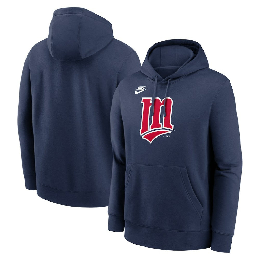Minnesota Twins Nike Cooperstown Collection Logo Club Hoodie - MLB Hoodies