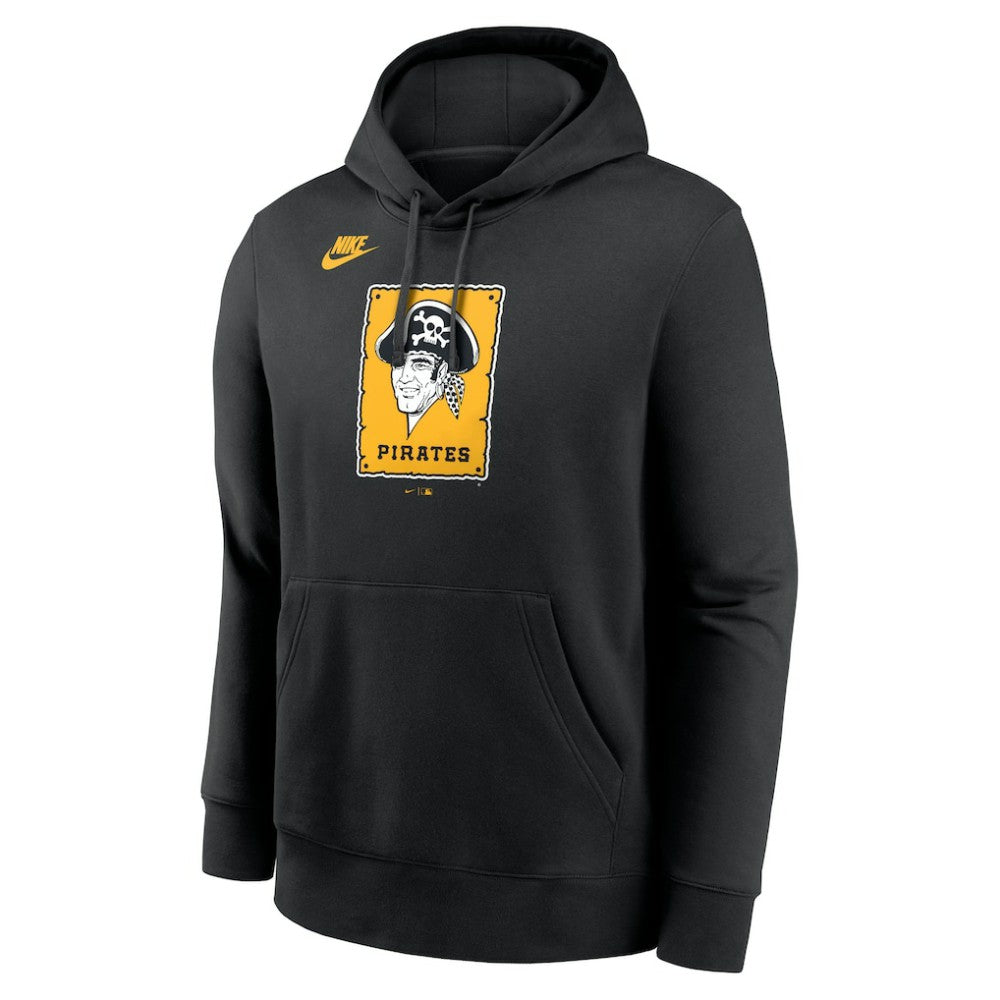 Pittsburgh Pirates Nike Cooperstown Collection Logo Club Hoodie - MLB Hoodies