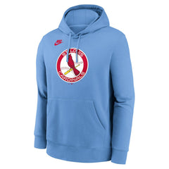 St. Louis Cardinals Nike Cooperstown Collection Logo Club Hoodie - MLB Hoodies
