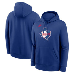 Texas Rangers Nike Cooperstown Collection Logo Club Hoodie - MLB Hoodies