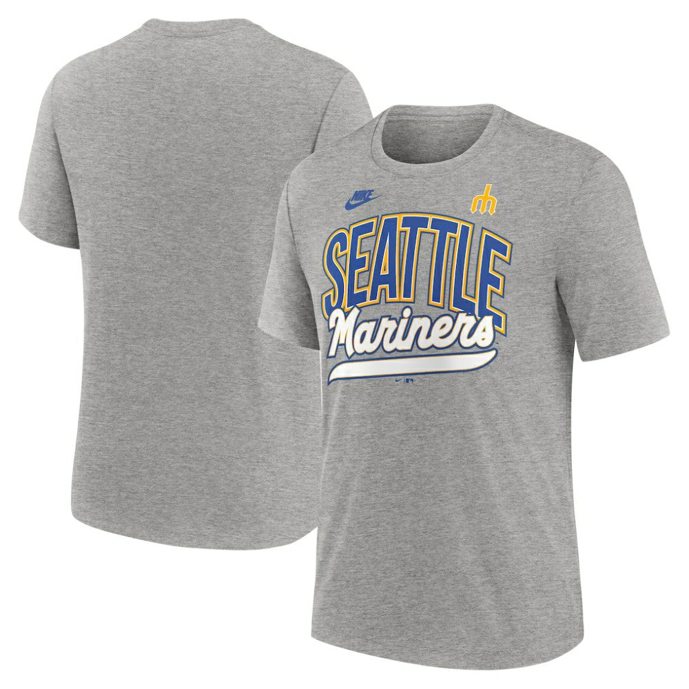 Seattle Mariners Nike Cooperstown Collection Retro Tri-Blend T-Shirt - MLB T-shirts