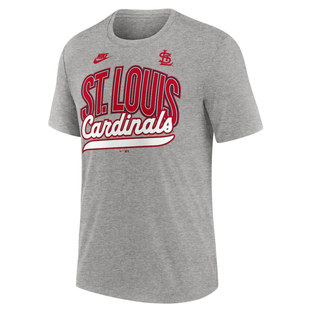 St. Louis Cardinals Nike Cooperstown Collection Retro Tri-Blend T-Shirt - MLB T-shirts