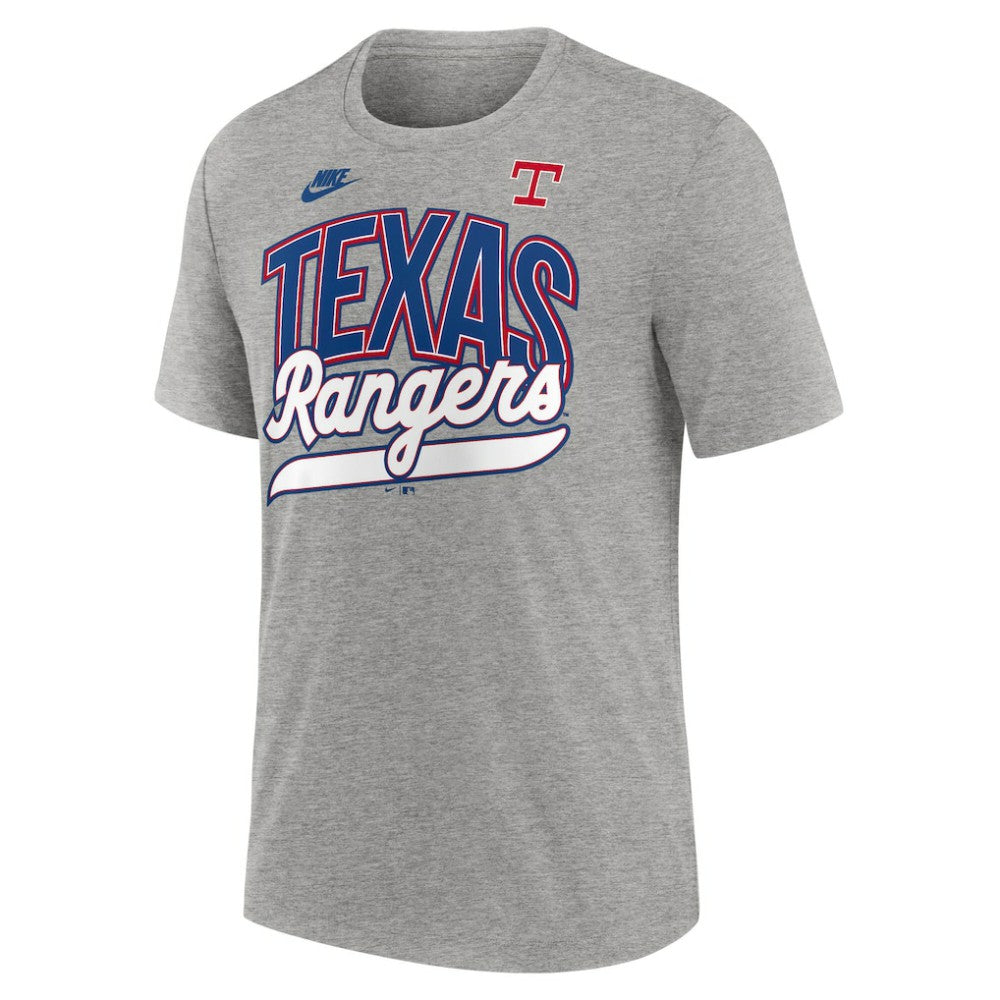 Texas Rangers Nike Cooperstown Collection Retro Tri-Blend T-Shirt - MLB T-shirts