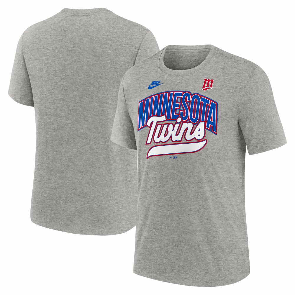 Minnesota Twins Nike Cooperstown Collection Retro Tri-Blend T-Shirt - MLB T-shirts