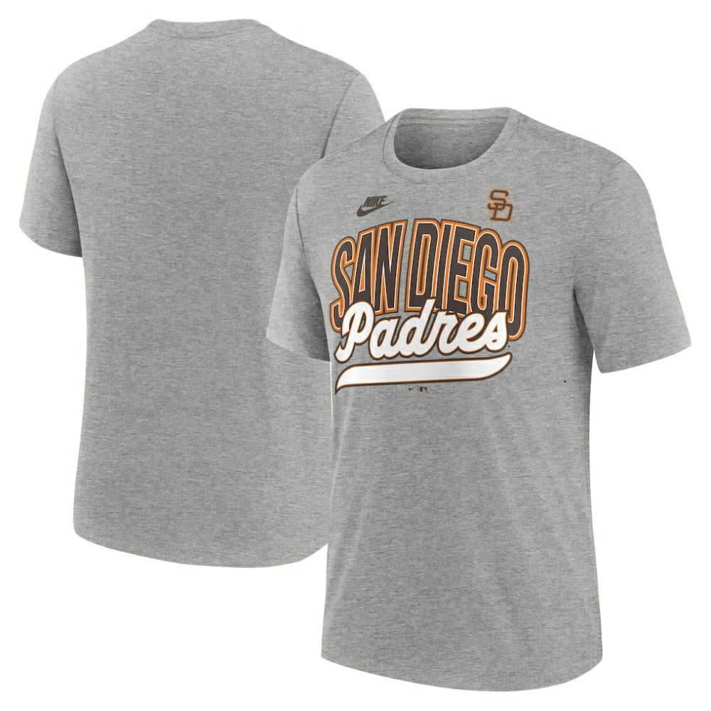 San Diego Padres Nike Cooperstown Collection Retro Tri-Blend T-Shirt - MLB T-shirts