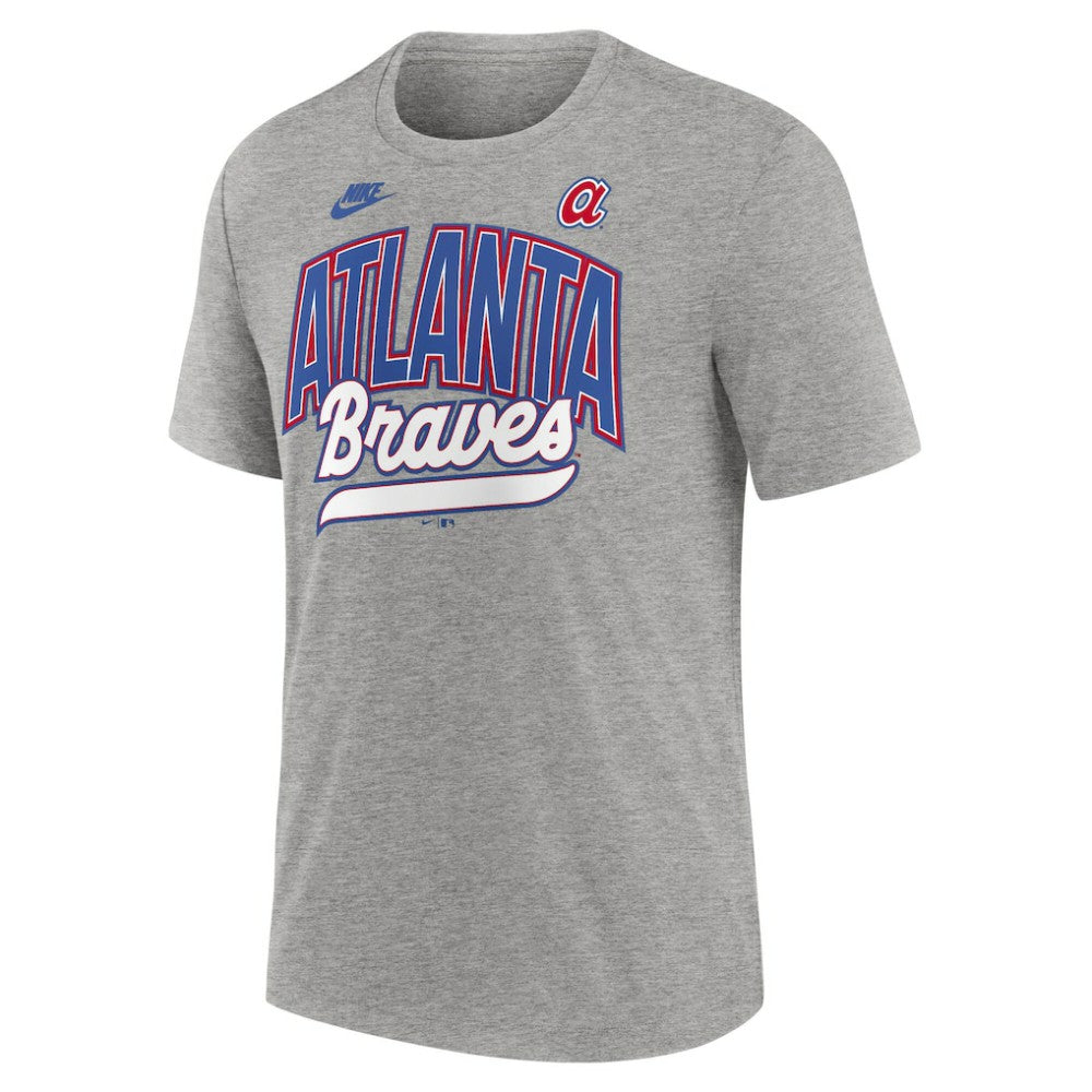 Atlanta Braves Nike Cooperstown Collection Retro Tri-Blend T-Shirt - MLB T-shirts