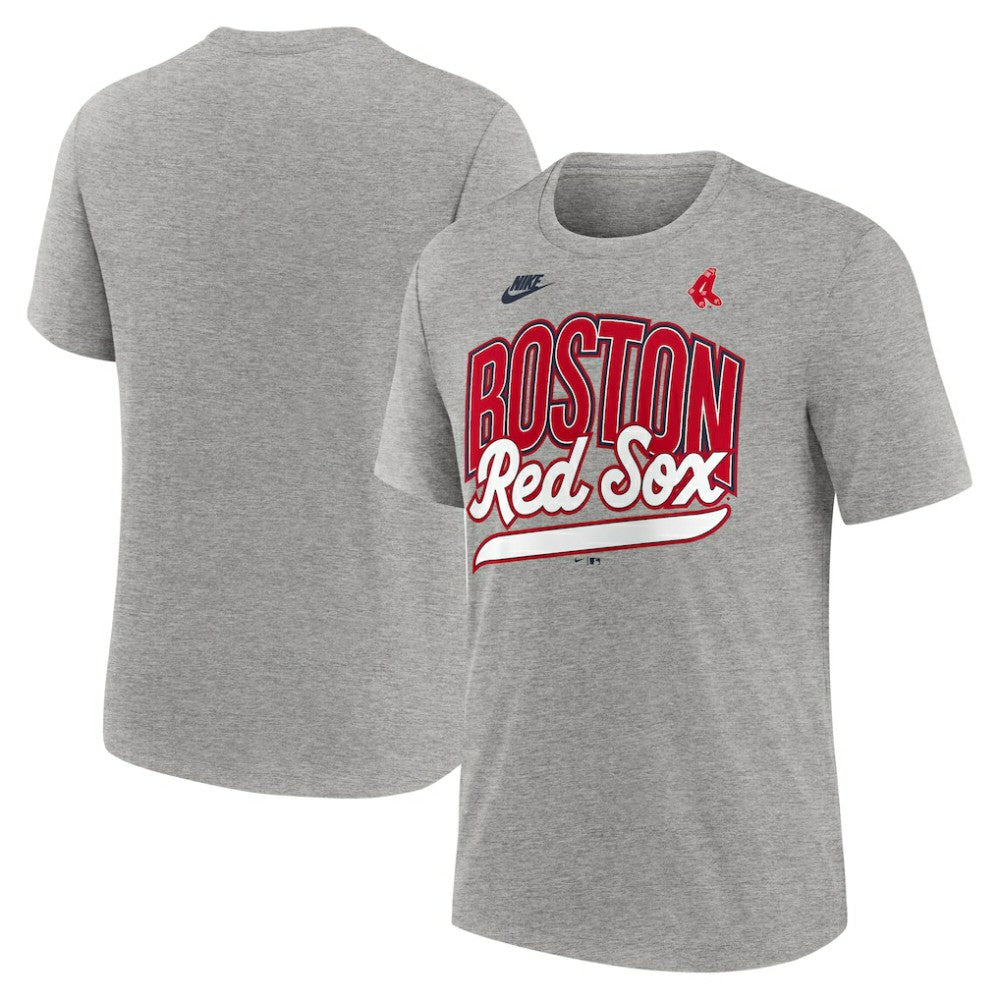 Boston Red Sox Nike Cooperstown Collection Retro Tri-Blend T-Shirt - MLB T-shirts