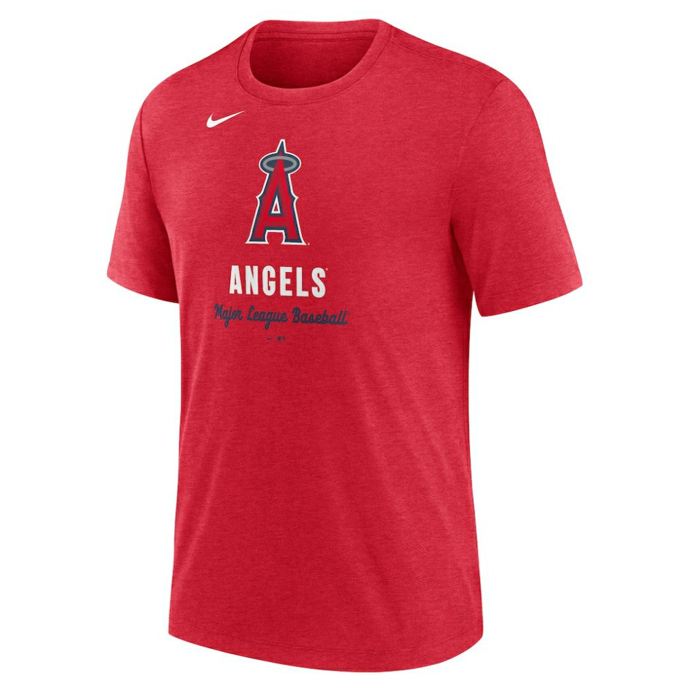 Los Angeles Angels Nike Logo Tri-Blend T-Shirt - MLB T-shirts
