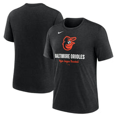 Baltimore Orioles Nike Logo Tri-Blend T-Shirt - MLB T-shirts