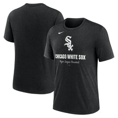 Chicago White Sox Nike Logo Tri-Blend T-Shirt - MLB T-shirts