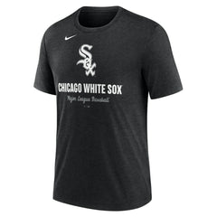 Chicago White Sox Nike Logo Tri-Blend T-Shirt - MLB T-shirts
