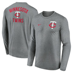 Minnesota Twins Nike 2-Hit Legend Dri-FIT Long Sleeve T-Shirt - MLB T-shirts