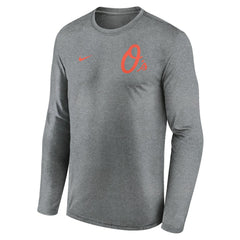 Baltimore Orioles Nike 2-Hit Legend Dri-FIT Long Sleeve T-Shirt - MLB T-shirts