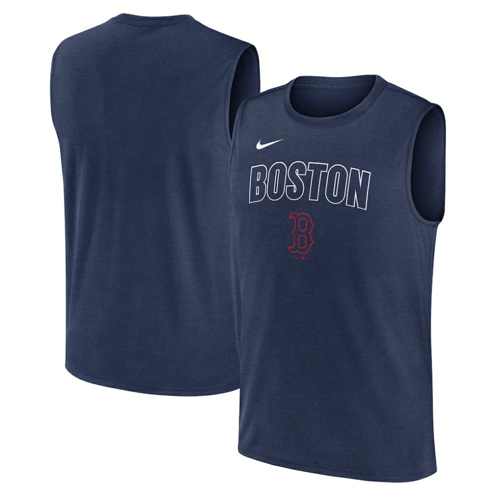 Boston Red Sox Nike Knockout Dri-FIT Muscle Tank Top - MLB Tanks