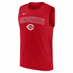 Cincinnati Reds Nike Knockout Dri-FIT Muscle Tank Top - MLB Tanks
