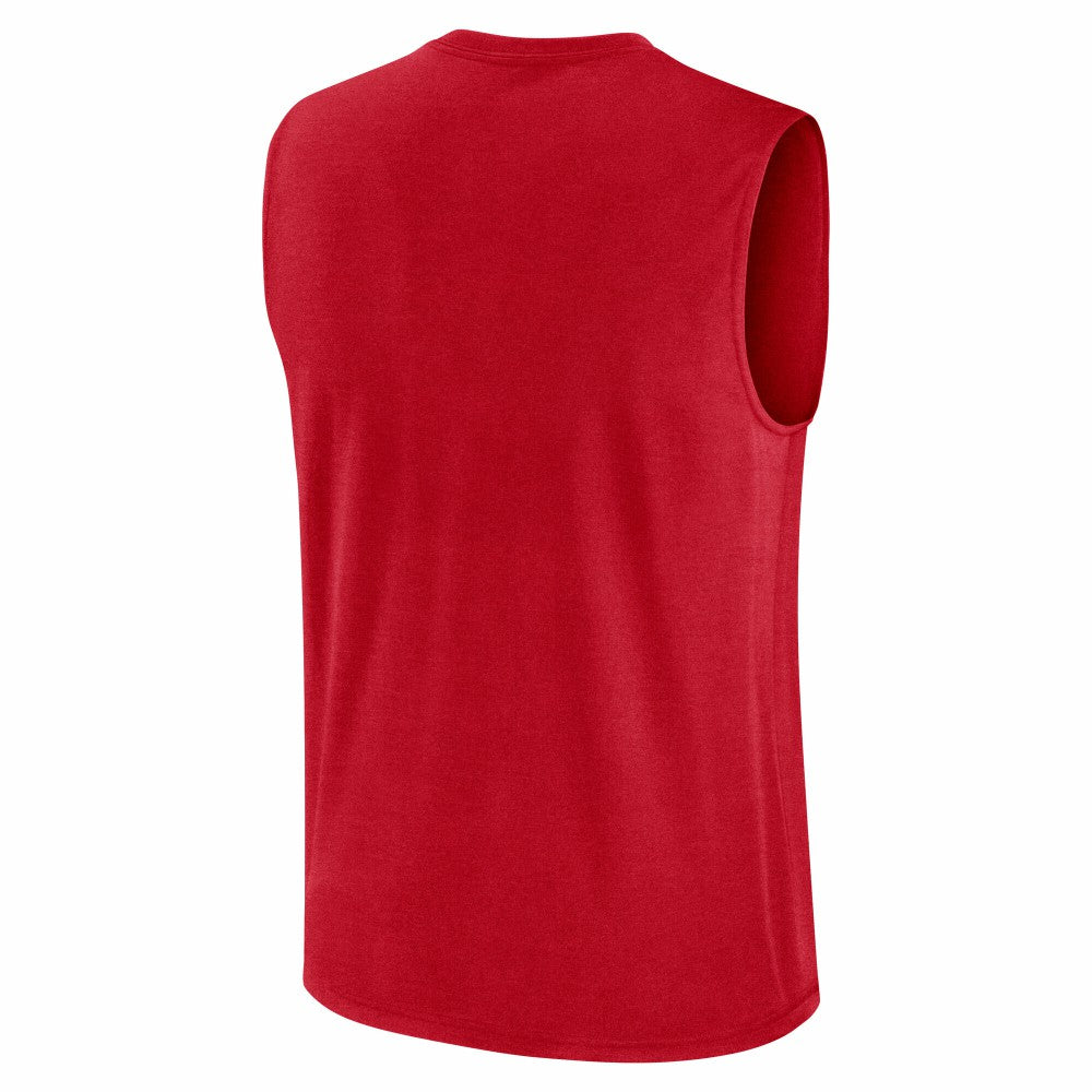 Cincinnati Reds Nike Knockout Dri-FIT Muscle Tank Top - MLB Tanks