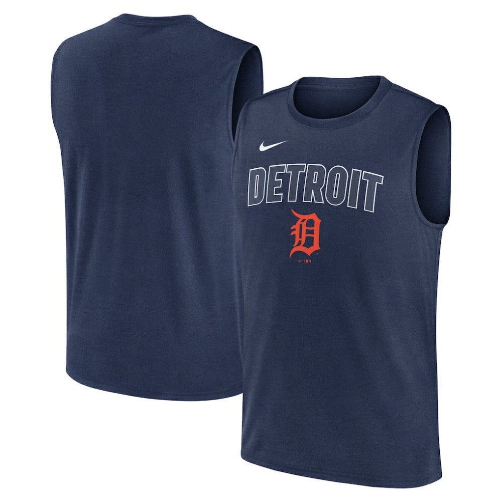Detroit Tigers Nike Knockout Dri-FIT Muscle Tank Top - MLB Tanks