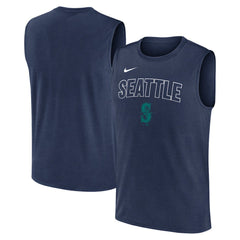 Seattle Mariners Nike Knockout Dri-FIT Muscle Tank Top - MLB Tanks