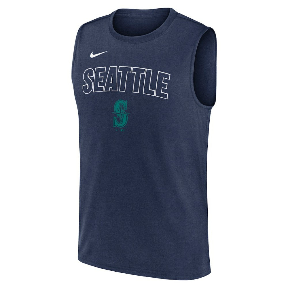 Seattle Mariners Nike Knockout Dri-FIT Muscle Tank Top - MLB Tanks