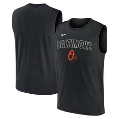 Baltimore Orioles Nike Knockout Dri-FIT Muscle Tank Top - MLB Tanks