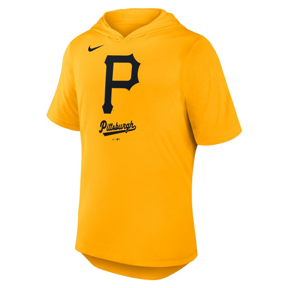 Pittsburgh Pirates Nike Tri-Blend Hoodie T-Shirt - MLB Hoodies