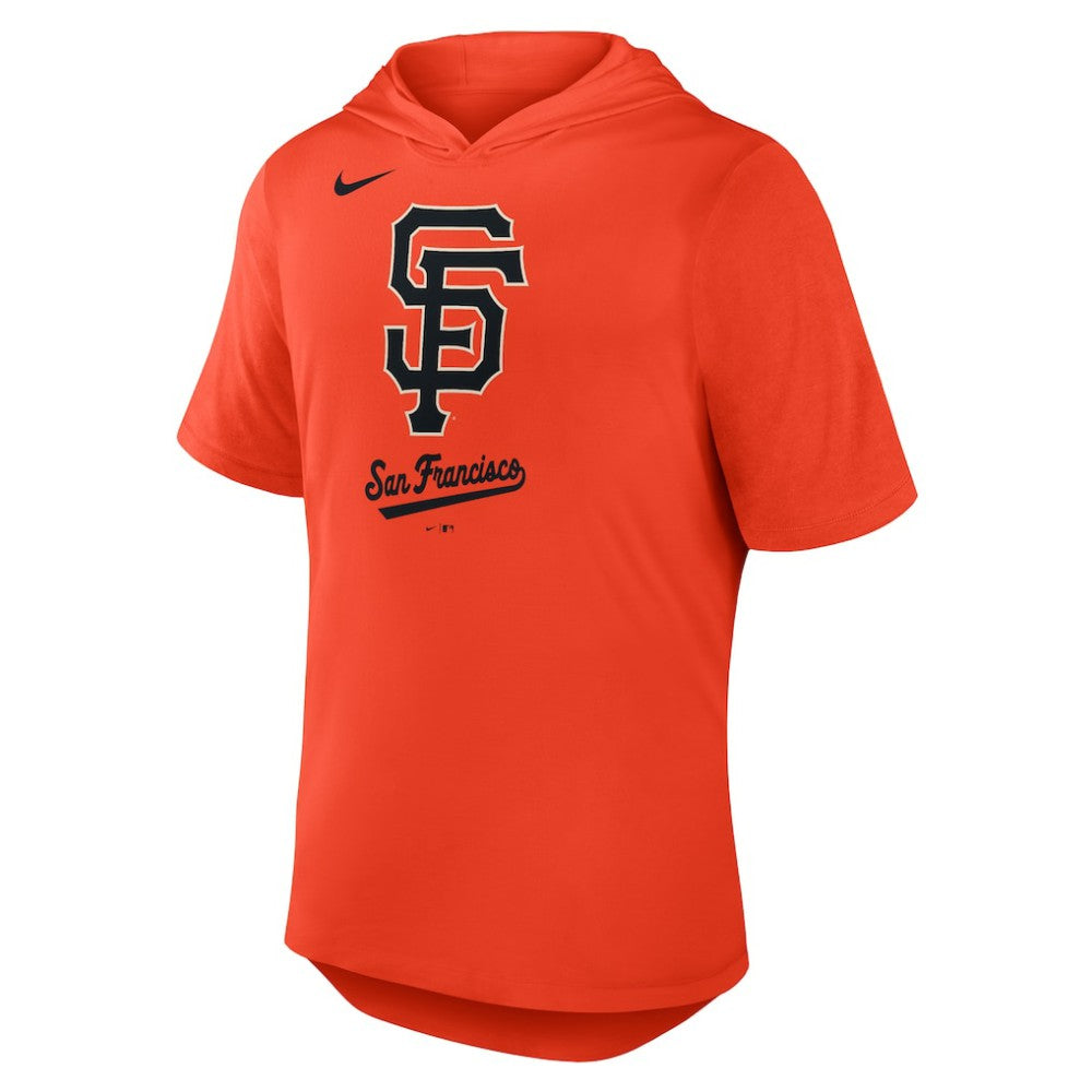 San Francisco Giants Nike Tri-Blend Hoodie T-Shirt - MLB Hoodies