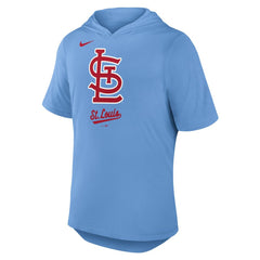 St. Louis Cardinals Nike Tri-Blend Hoodie T-Shirt - MLB Hoodies