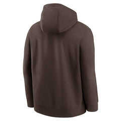 San Diego Padres Nike Logo Club Fleece Hoodie - MLB Hoodies