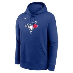 Toronto Blue Jays Nike Logo Club Fleece Hoodie - MLB Hoodies