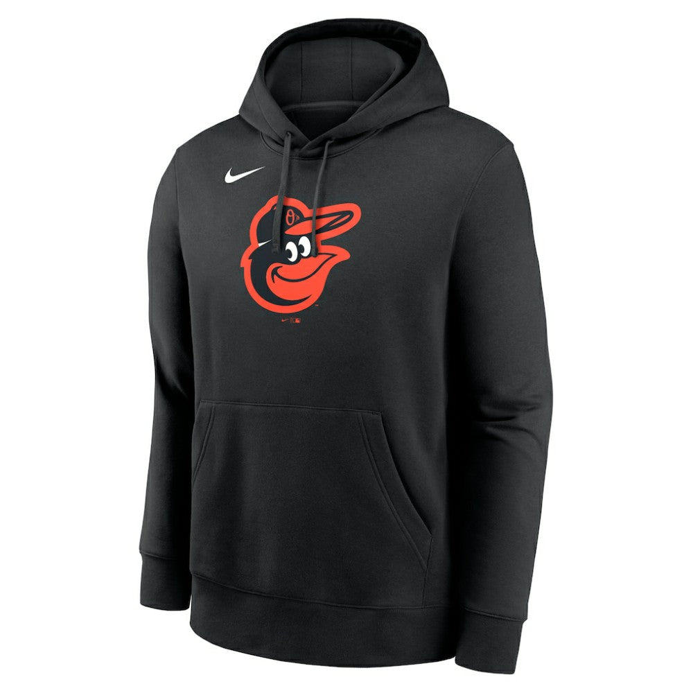 Baltimore Orioles Nike Logo Club Fleece Hoodie - MLB Hoodies