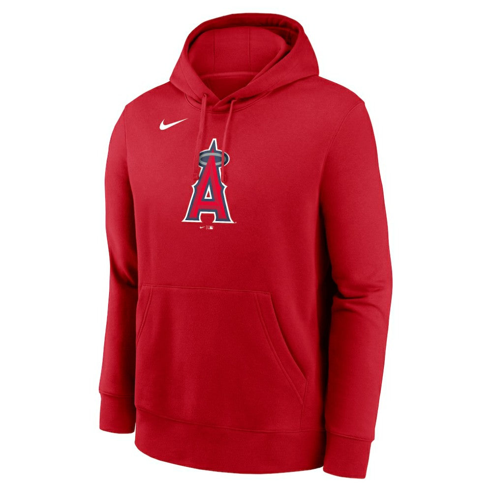 Los Angeles Angels Nike Logo Club Fleece Hoodie - MLB Hoodies