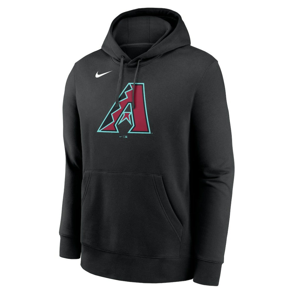 Arizona Diamondbacks Nike Logo Club Fleece Hoodie - MLB Hoodies