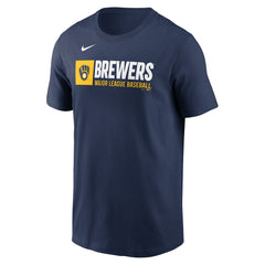 Milwaukee Brewers Nike Team Block T-Shirt - MLB T-shirts