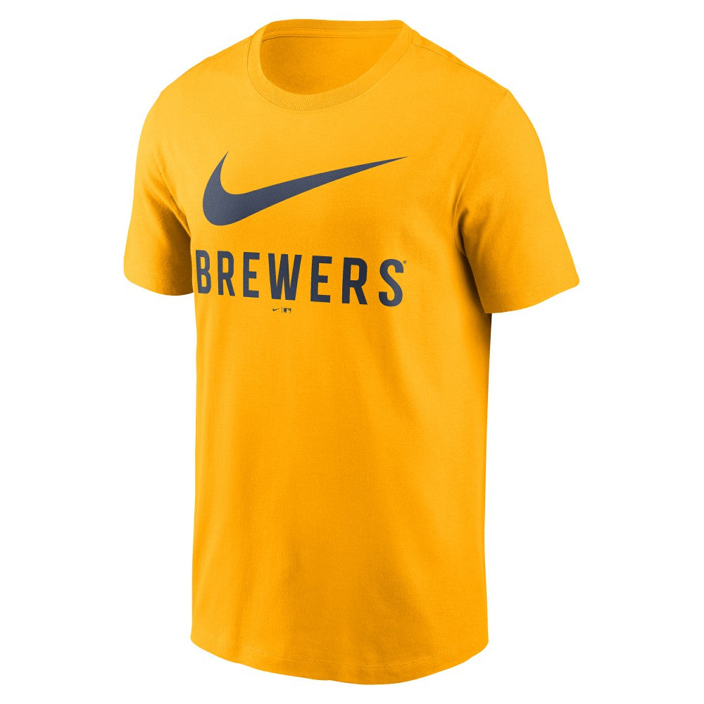 Milwaukee Brewers Nike Swoosh T-Shirt - MLB T-shirts