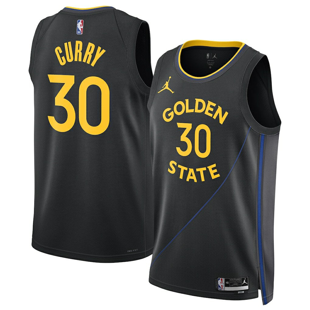 Black Stephen Curry Golden State Warriors Jordan Brand Unisex 2024/25 Swingman Jersey sale | NBA
