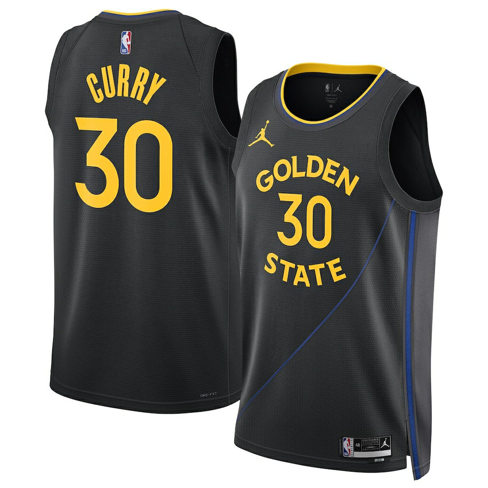 Black Stephen Curry Golden State Warriors Jordan Brand Unisex 2024/25 Swingman Jersey sale | NBA