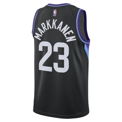 Black Lauri Markkanen Utah Jazz Jordan Brand Unisex 2024/25 Swingman Jersey | NBA
