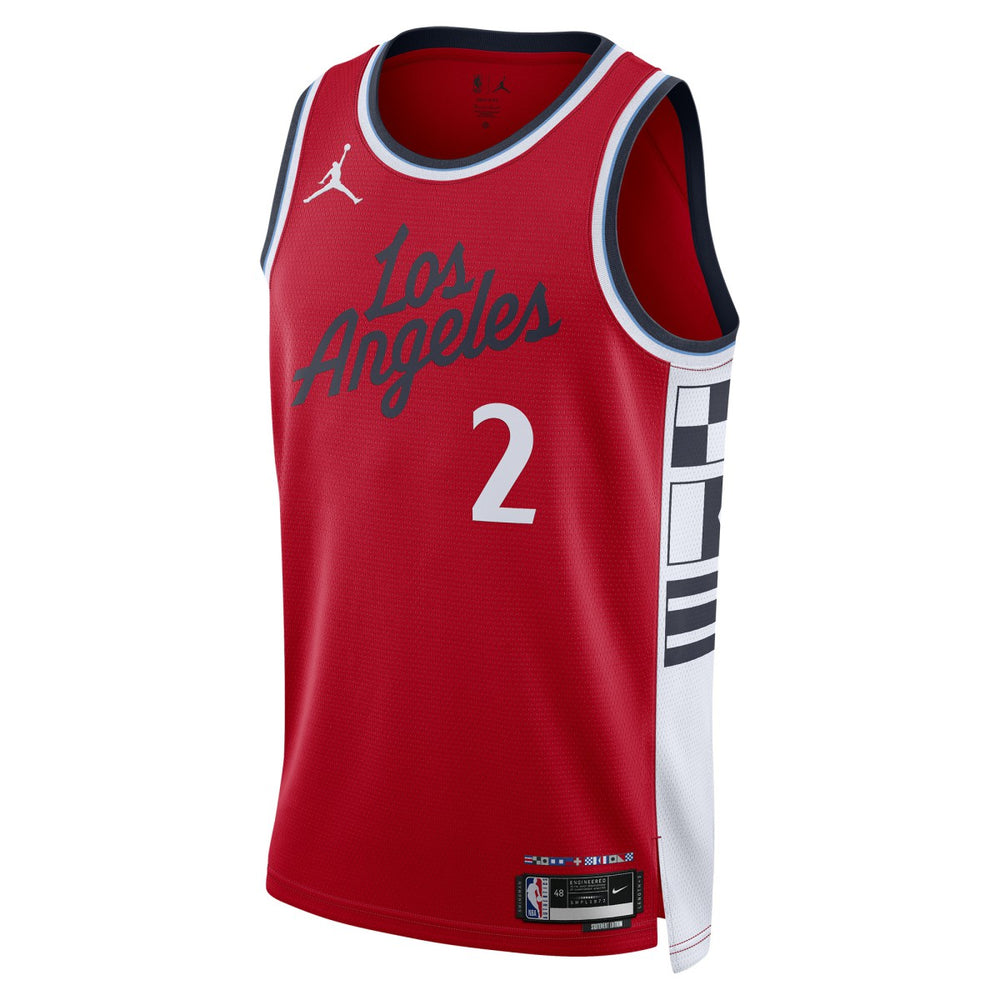 Red Kawhi Leonard LA Clippers Jordan Brand Unisex 2024/25 Swingman Jersey | NBA