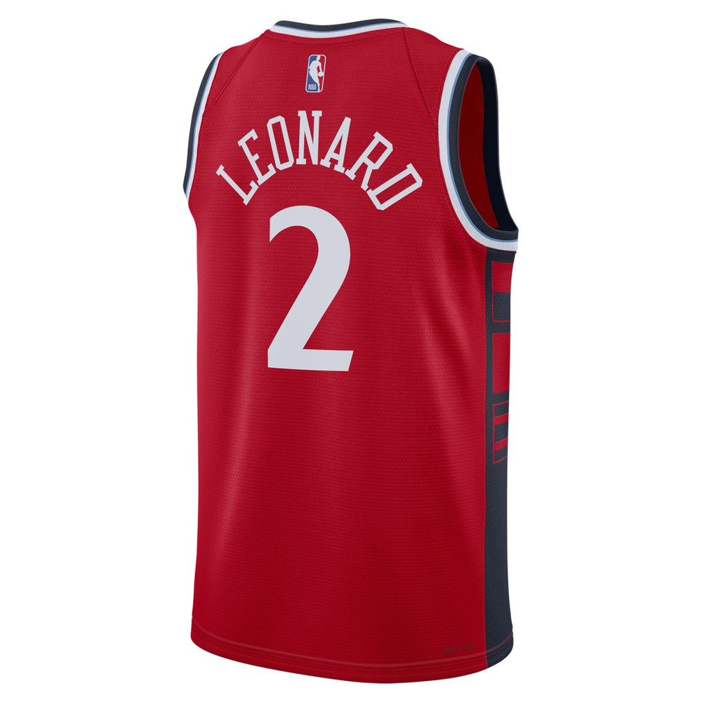 Red Kawhi Leonard LA Clippers Jordan Brand Unisex 2024/25 Swingman Jersey | NBA