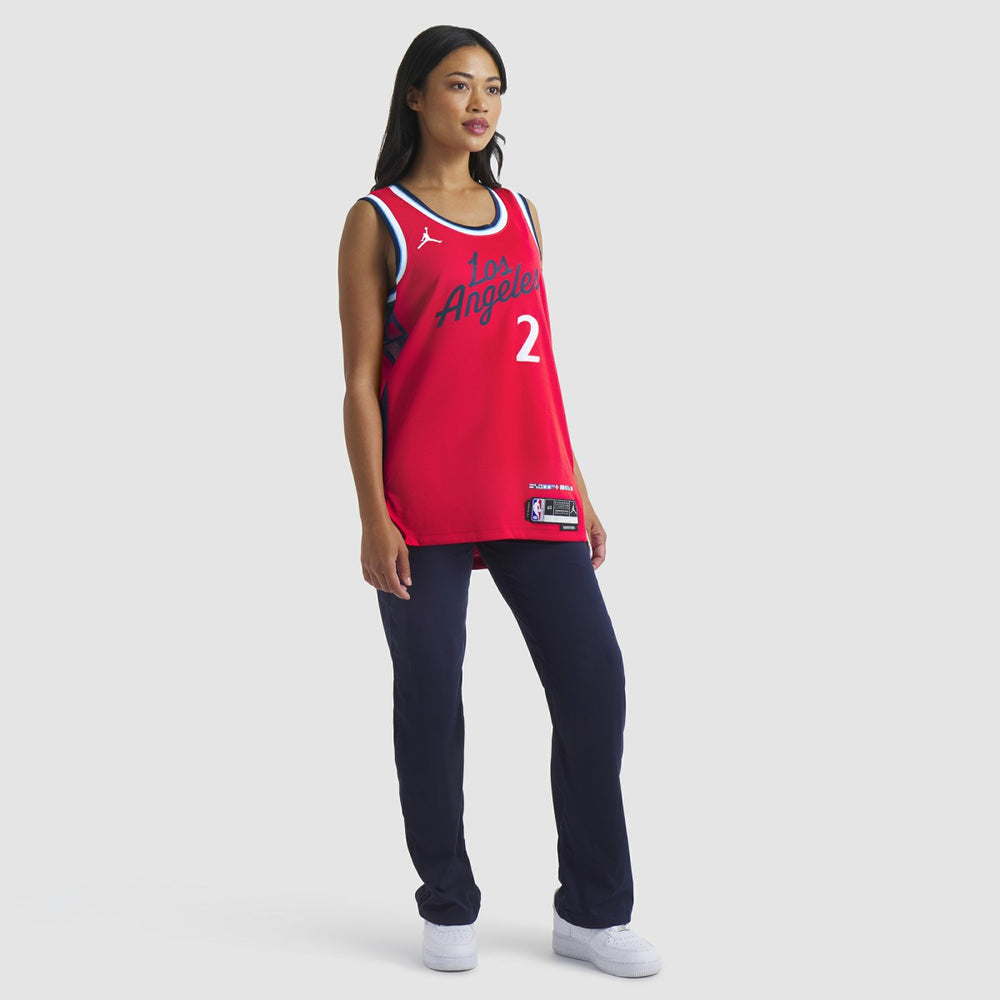 Red Kawhi Leonard LA Clippers Jordan Brand Unisex 2024/25 Swingman Jersey | NBA