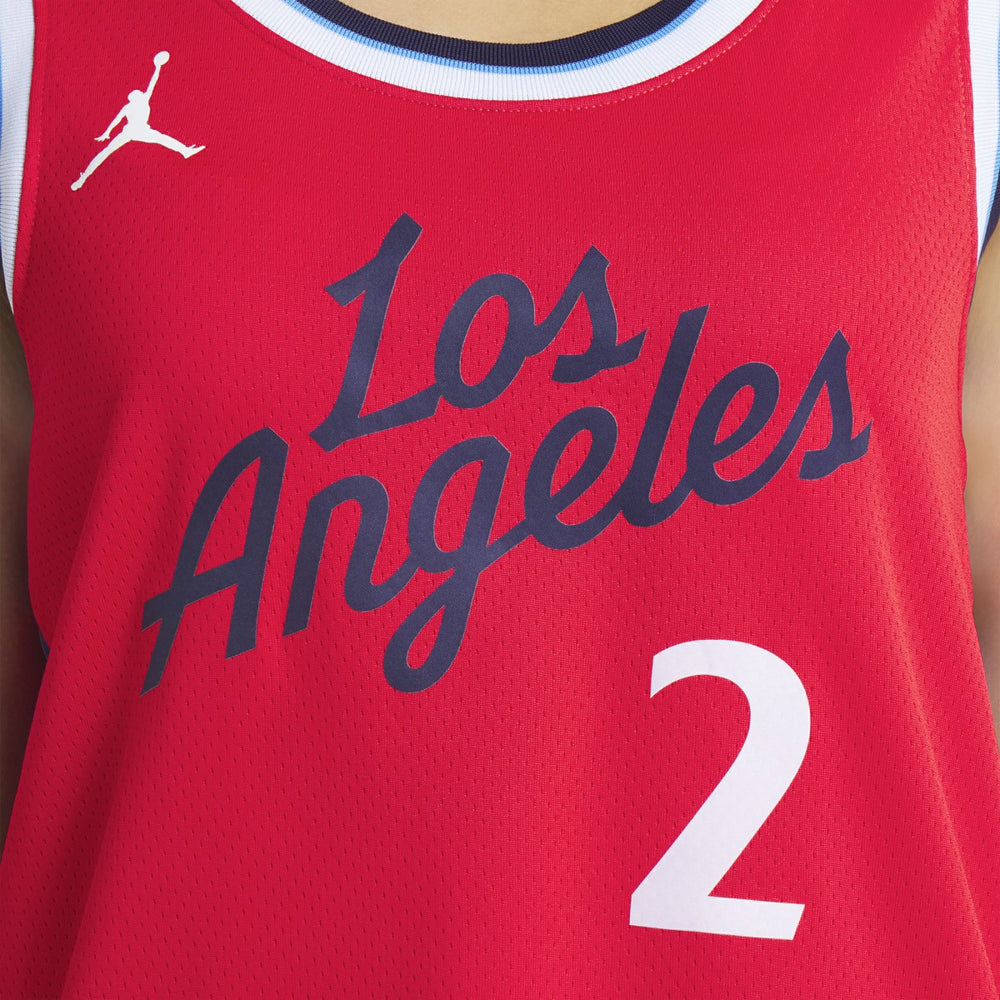 Red Kawhi Leonard LA Clippers Jordan Brand Unisex 2024/25 Swingman Jersey | NBA