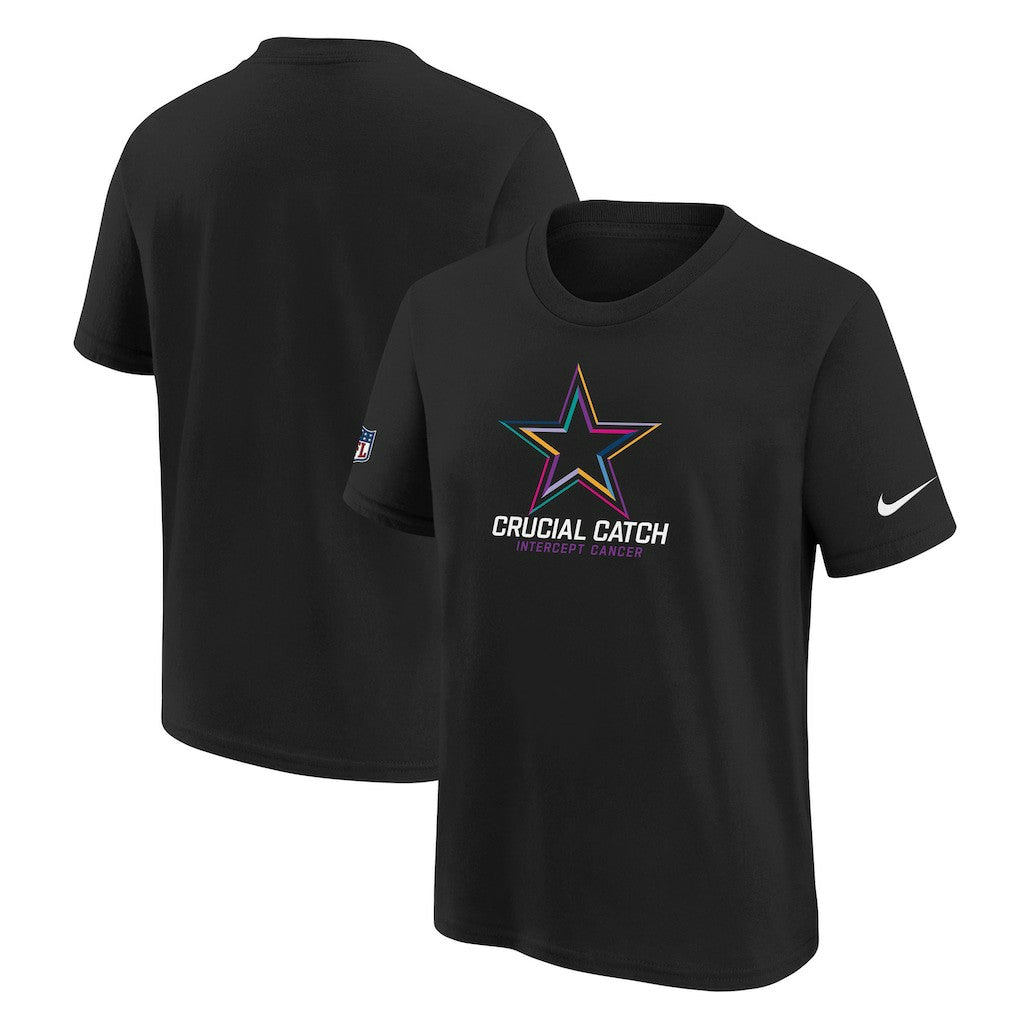 Dallas Cowboys Youth 2024 NFL Crucial Catch T-Shirt | NFL Online
