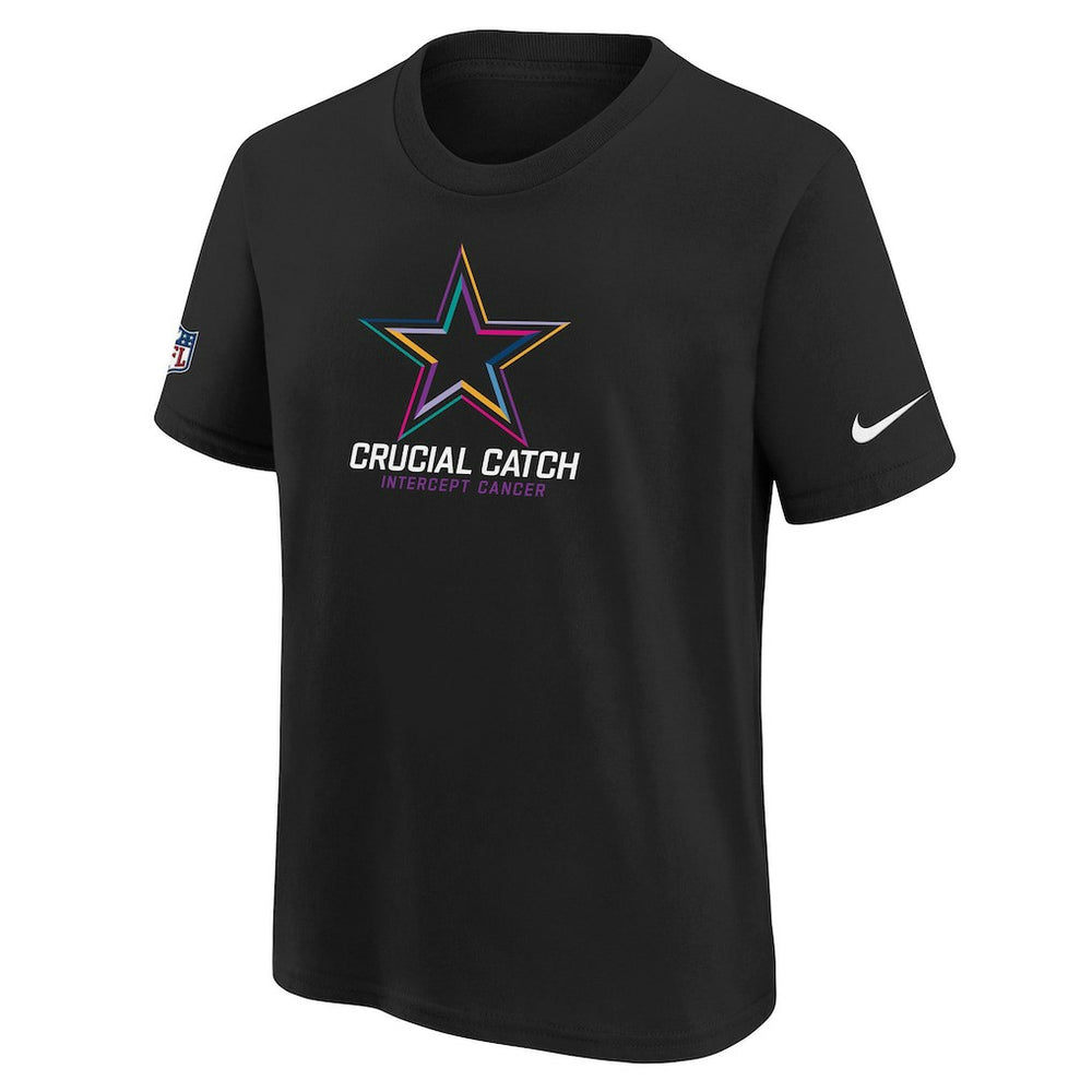 Dallas Cowboys Youth 2024 NFL Crucial Catch T-Shirt | NFL Online