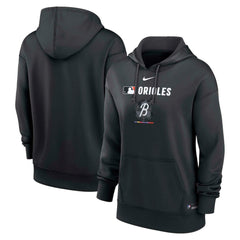 Baltimore Orioles Nike Women's City Connect Authentic Collection Therma-FIT Hoodie - MLB Hoodies