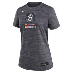 Baltimore Orioles Nike Women's Authentic Collection City Connect Velocity Dri-FIT T-Shirt - MLB T-shirts