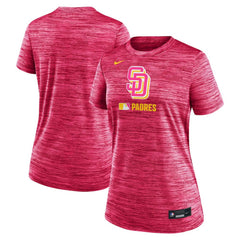 San Diego Padres Nike Women's Authentic Collection City Connect Velocity Dri-FIT T-Shirt - MLB T-shirts